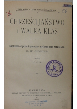 Chrześcijaństwo i walka klas  , 1910 r.