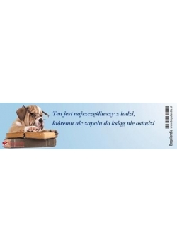 Zakładka do książki - Ten jest najszczęśliwszy...