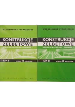 Konstrukcje żelbetowe tom I i II