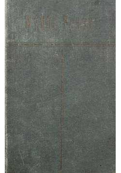 Wybór Poezyj  ok 1908 r