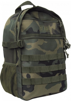Plecak 2-komorowy Military Woodland Camo
