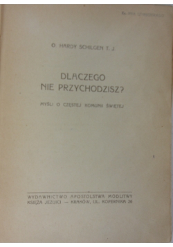 Dlaczego nie przychodzisz, 1948r.