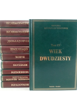 Historia literatury światowej, Zestaw 10 książek