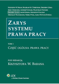 Zarys systemu prawa pracy t.1