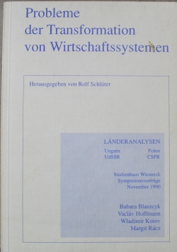 Probleme der Transformation von Wirtschaftssystemen