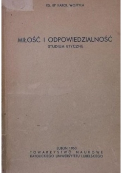 Miłość i odpowiedzialność