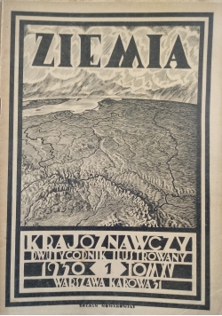 Ziemia Dwutygodnik Ilustrowany 1930 ,zawiera 19 książek ,1930 r.