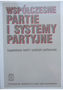 Współczesne partie i systemy partyjne