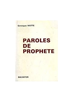 Paroles de prophete