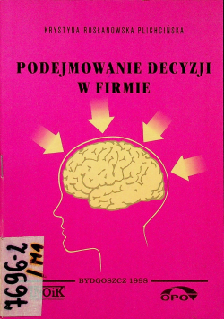 Podejmowanie decyzji w firmie