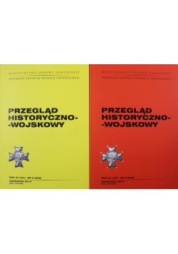 Przegląd Historyczno - Wojskowy Nr 2 i 3