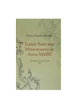 Lanx Satura Memorabilium Anni MMXI