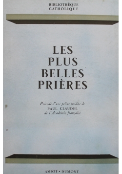 Les plus belles prieres