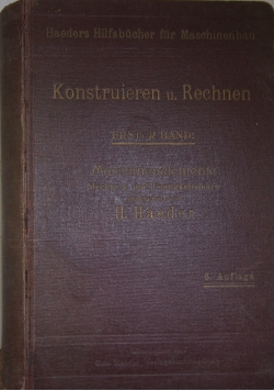 Konstruieren und Rechnen, 1913 r.