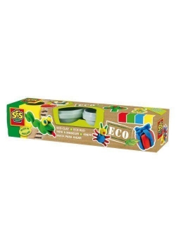 Miękka ciastolina EKO - 4 kolory
