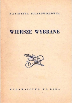 Wiersze wybrane, 1949 r.