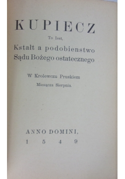 Kupiecz, 1924 r.