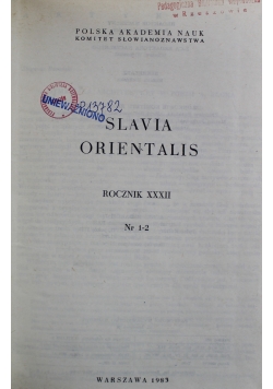 Slavia Orientalis 4 Numery