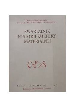 Kwartalnik historii kultury materialnej nr 3