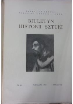 Biuletyn historii sztuki, nr 3/4