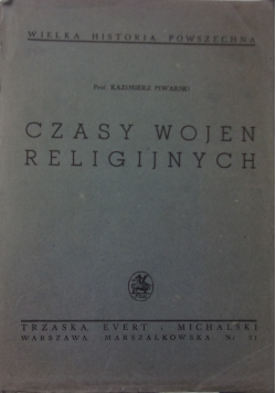 Czasy Wojen Religijnych, 1936r.