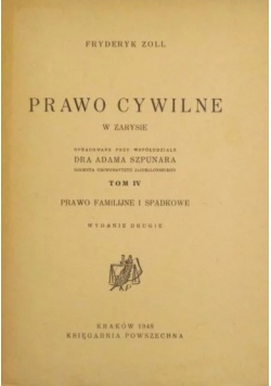 Prawo Cywilne, 1948r.