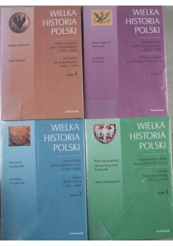 Wielka historia Polski  Tom od I do IV