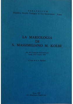 La mariologia di S. Massimiliano M. Koplbe