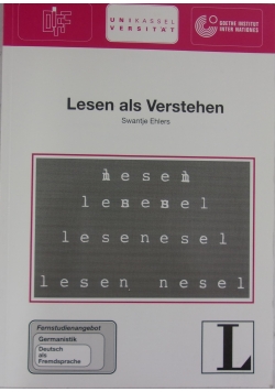 Lesen als Verstehen