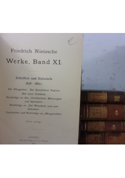 Werke, zestaw 5 książek, ok. 1899r.