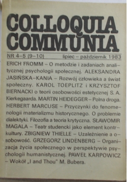 Colloquia communia nr 3-4