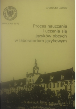 Proces nauczania i uczenia się języków obcych