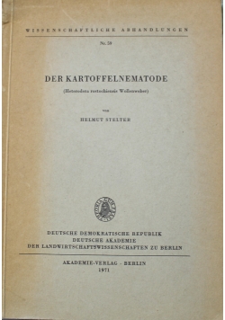 Der Kartoffelnematode
