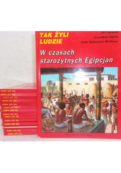 Tak żyli ludzi, zestaw XV książek