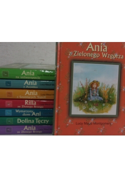 Ania z Zielonego Wzgórza, zestaw 8- książek