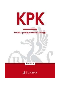 Kodeks postępowania karnego ( wyd.40 )