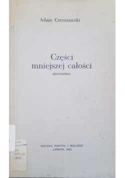 Części mniejszej całości