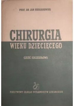 Chirurgia wieku dziecięcego