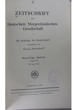 Zeitschrift der deutschen 1931 r.