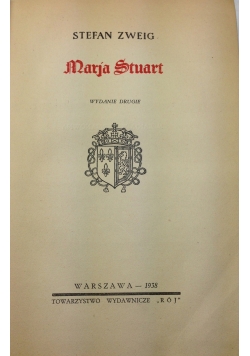 Marja Stuart, 1938 r.