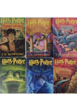 Harry Potter, zestaw 6 książek