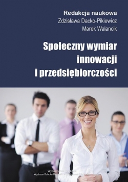 Społeczny wymiar innowacji i przedsiębiorczości