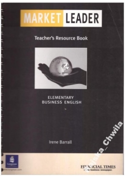 Market leader Teachers Resource Book elementary busines english