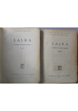 Lalka tom 1 i 2 1947 r.