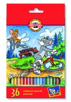 Kredki 36 kolorów Tom & Jerry
