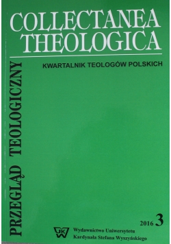 Przegląd teologiczny Nr 3