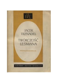 Twórczość Leśmiana