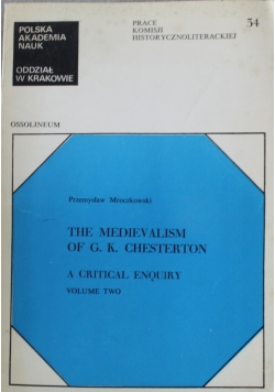 The Medievalism of G K Chesterton