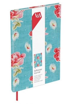 Notatnik ozdobny Chintz Roses w linie 160 stron