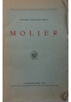 Molier ,1924 r.